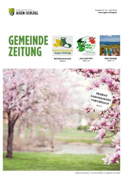 Gemeindezeitung Ostern 2022