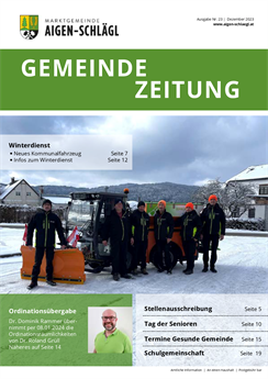 Gemeindezeitung Weihnachten 2023 (19.12.2023)